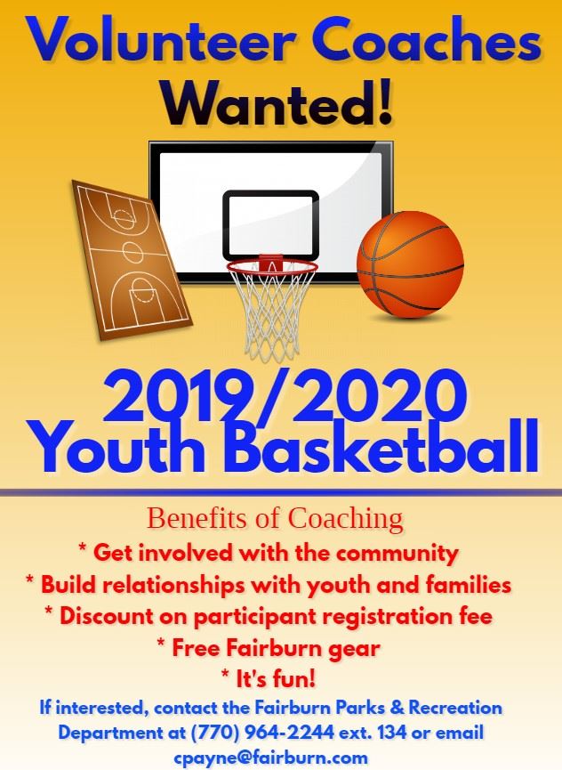 Volunteer Basketball Coaches - 2019